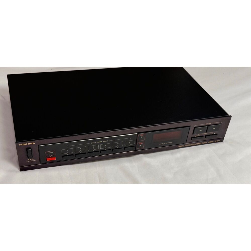 Vintage Toshiba ST-S33 Digital Synthesizer Stereo Tuner